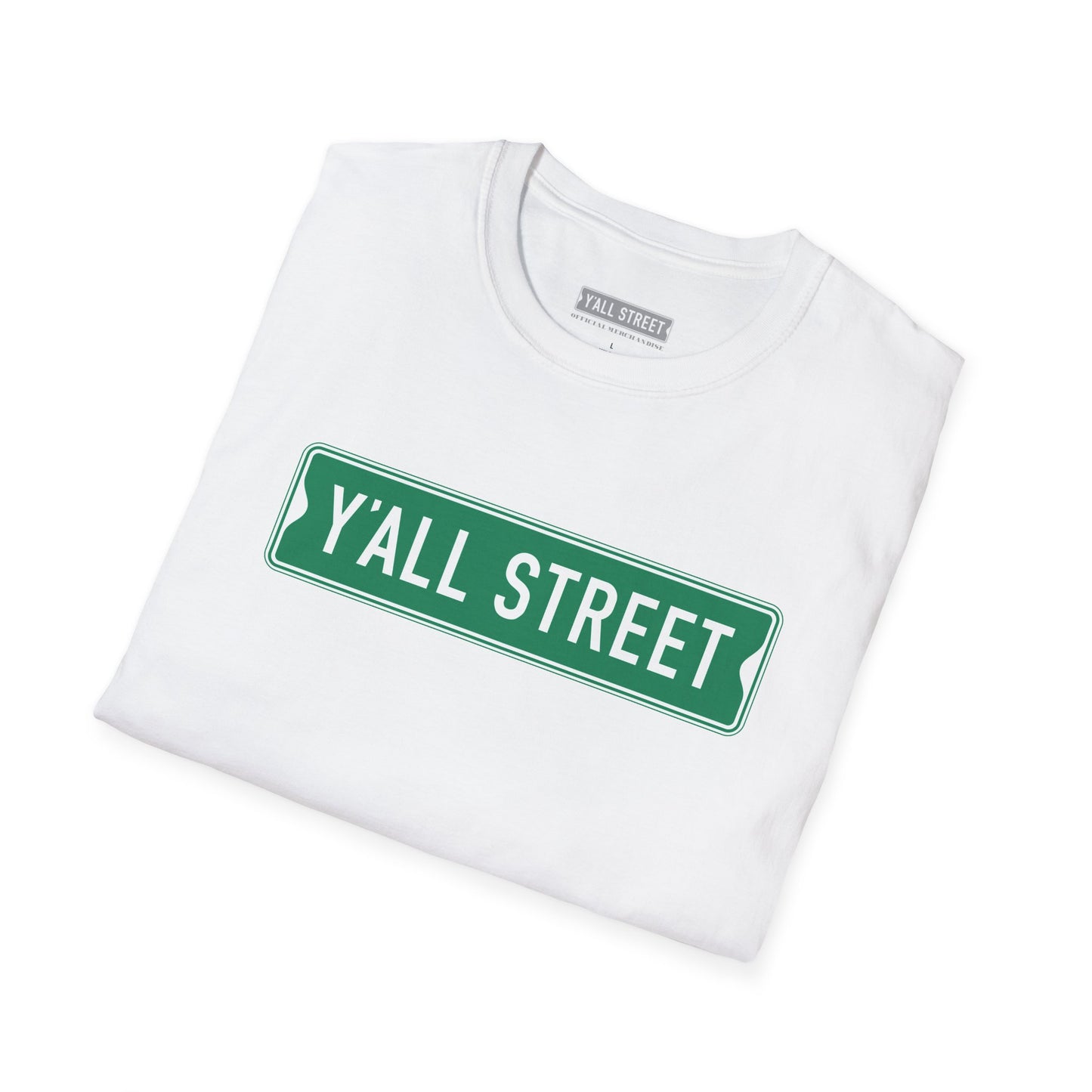 Y'all Street White T-Shirt