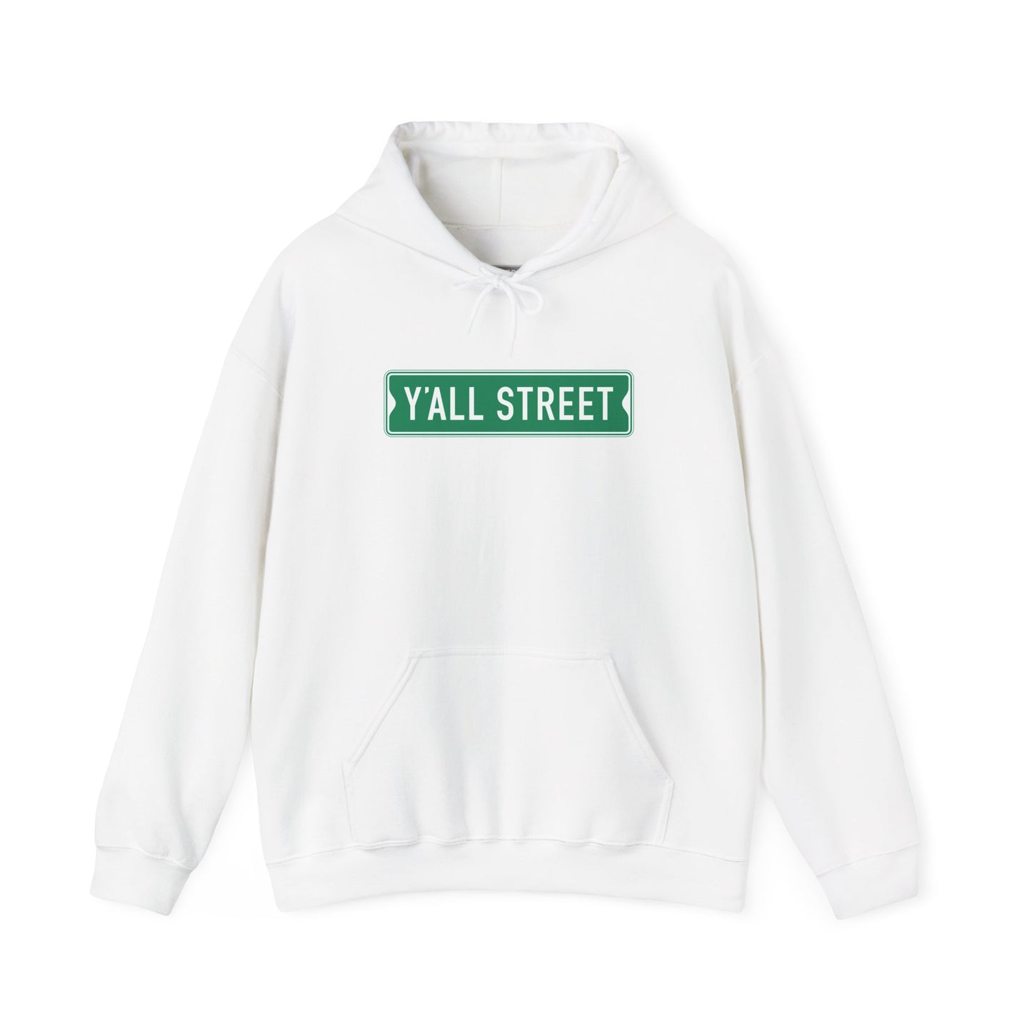 Y'all Street White Hoodie