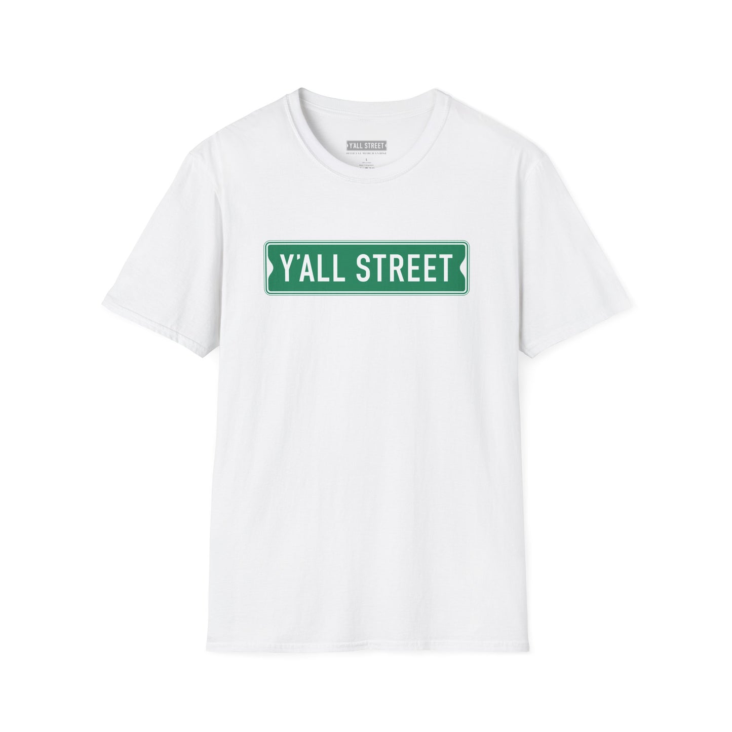 Y'all Street White T-Shirt