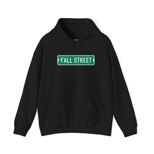Y'all Street Black Hoodie