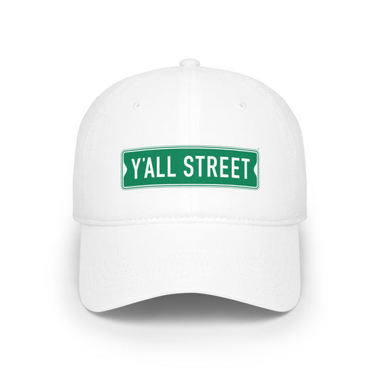 Y'All Street Baseball Cap — Southern Street Sign Embroidered Hat