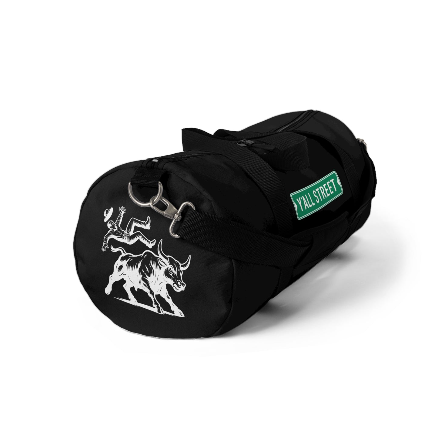 Y'all Street Duffel Bag - Southern Street Sign Travel & Gym Bag