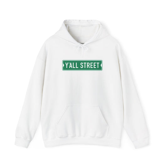 Y'all Street White Hoodie