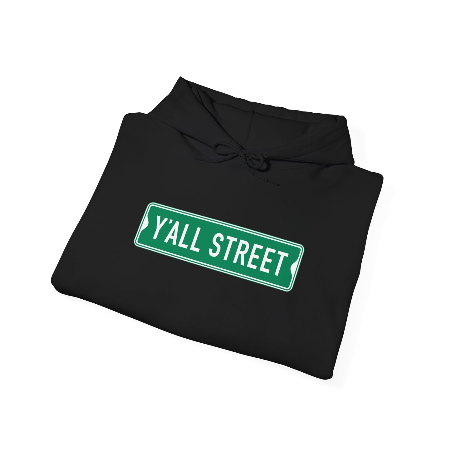 Y'all Street Black Hoodie