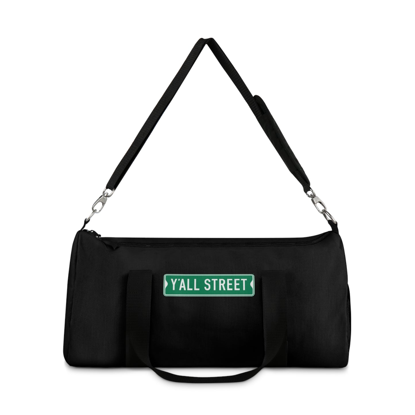 Y'all Street Duffel Bag - Southern Street Sign Travel & Gym Bag