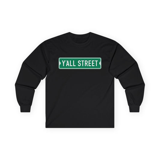 Y'all Street Black Long Sleeve