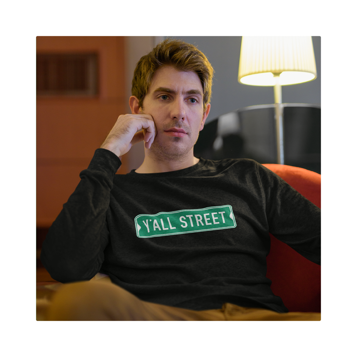 Y'all Street Black Long Sleeve